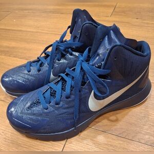 Nike Blue High-Top Sneakers